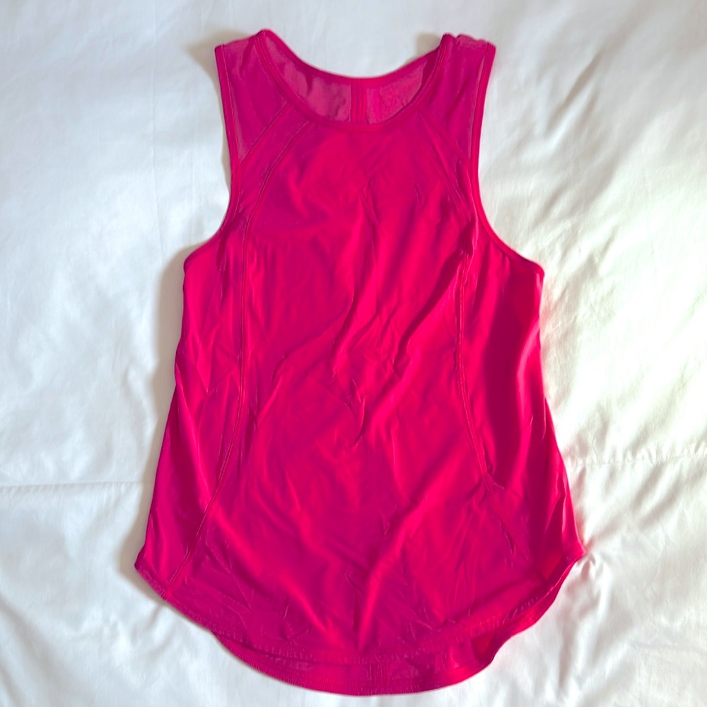 Lululemon Sculpt Tank II in a dark pink color, Women’s size 4